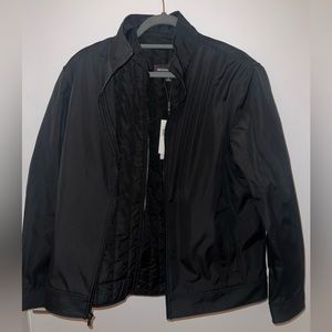 NWT michael kors mens medium black jacket with vest
